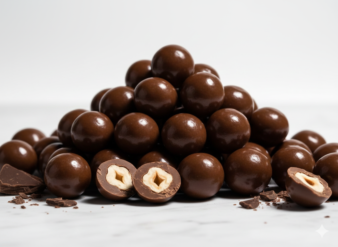 Milk chocolate hazelnut             بندق بشوكولاتة الحليب